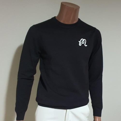 말본 빅로고 라운드 니트 신상