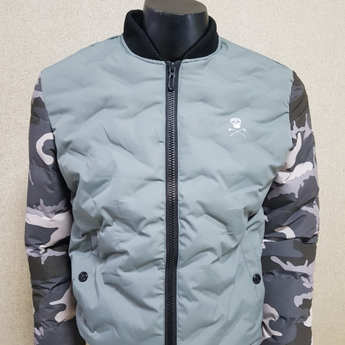 마크 남성 밀리터리 패딩 점퍼